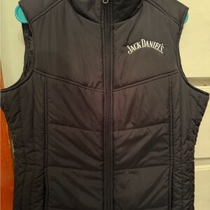 Women’s Jack Daniel’s Port Authority Black Quilted Vest